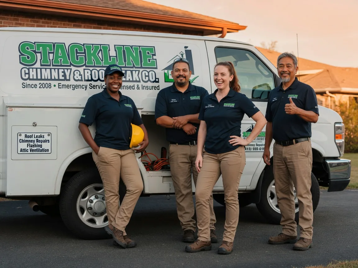 Chimney flashing repair company in Mckenna, WA